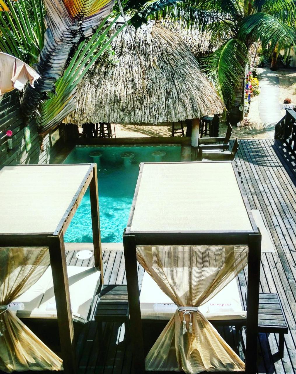 Caribbean Beach Cabanas Placencia Exteriör bild