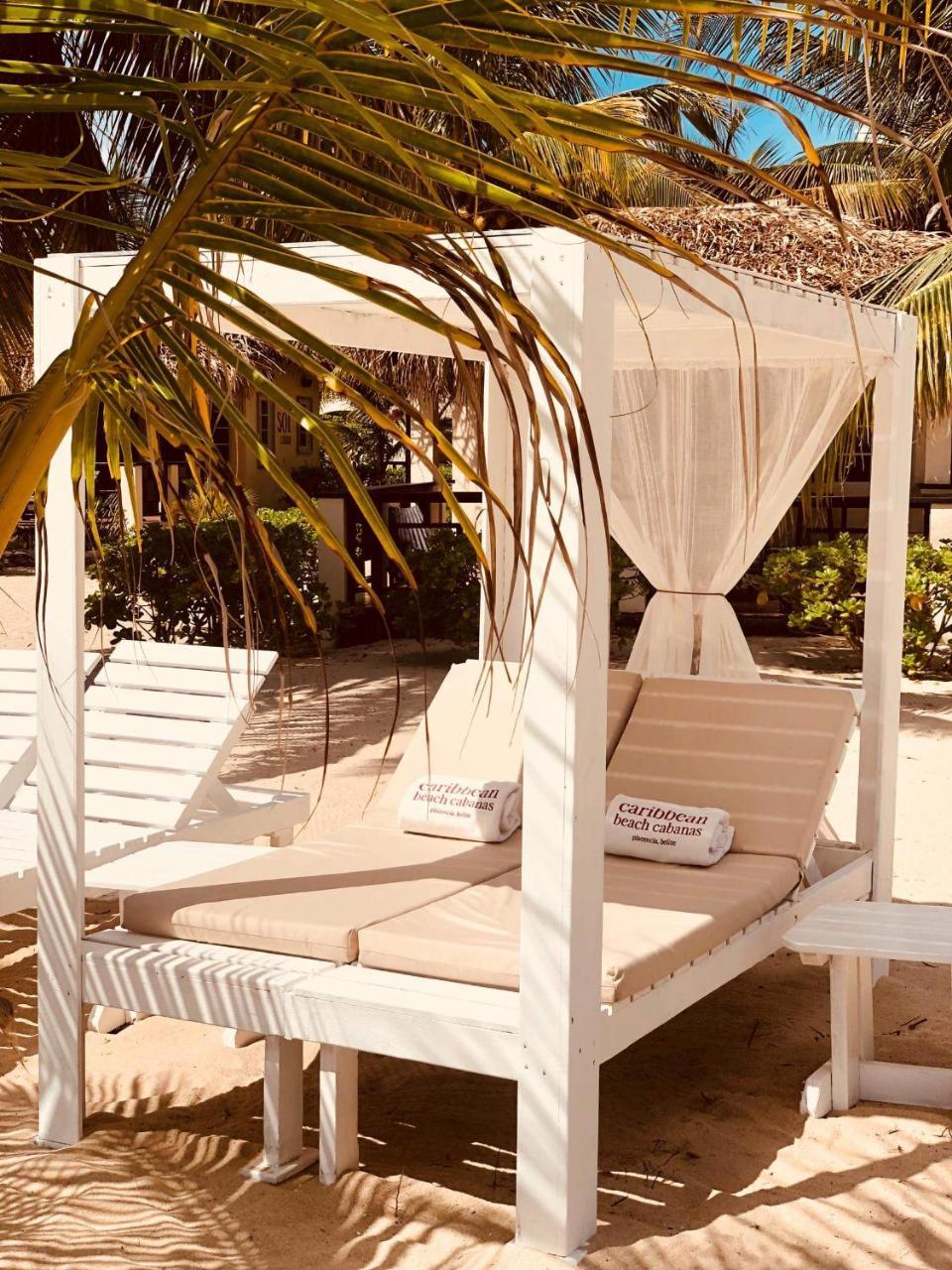Caribbean Beach Cabanas Placencia Exteriör bild