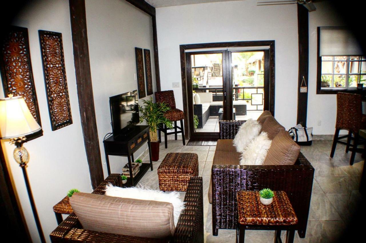 Caribbean Beach Cabanas Placencia Exteriör bild